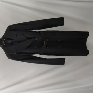 J. Crew Icon Black Trench Coat